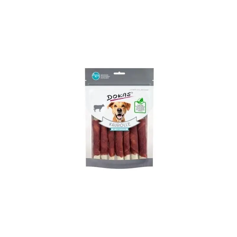 Dokas - Tyčinky z hovězí kůže obalené hovězím 190g Bezpečná Platba