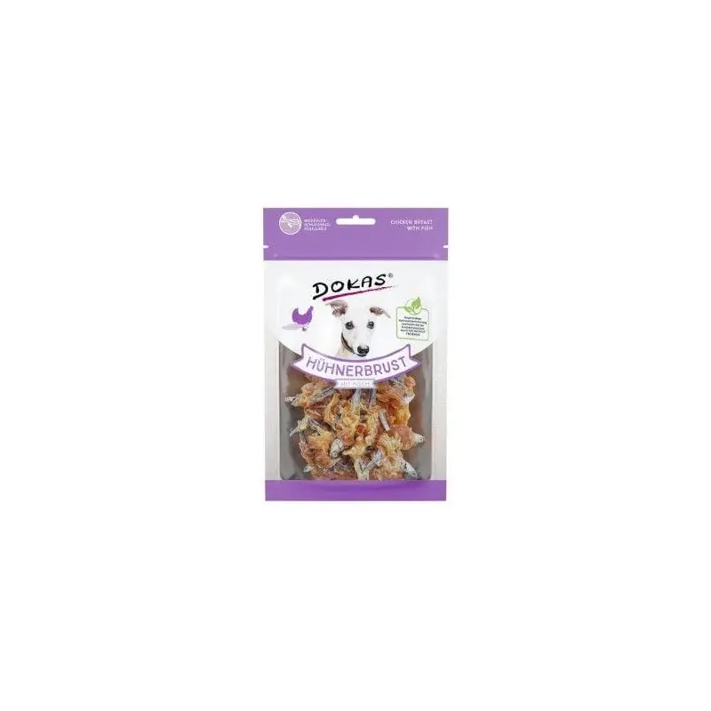 Značkový Dokas - Rybičky obalené kuřecím masem 70g