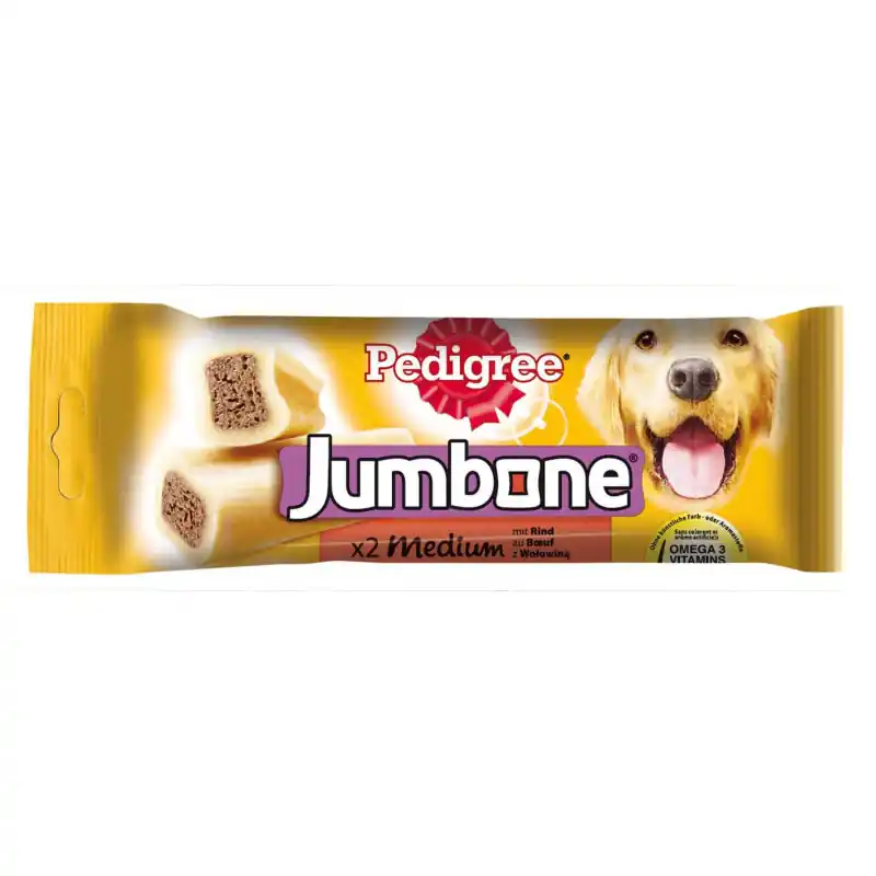 Pedigree Pochoutka Jumbone hovězí medium 180g Cenový Hit