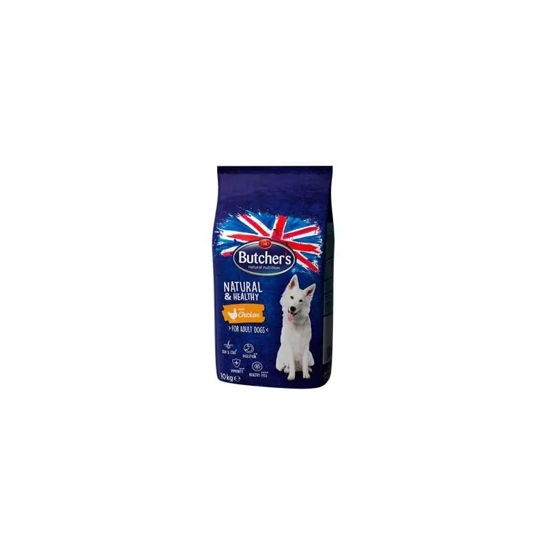 Butcher‘s Dog Natural & Healthy Dry s kuřecím masem 10kg Výprodej