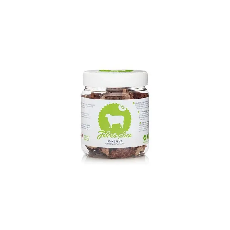 Výprodej Raw Raw pochoutka mrazem sušené Jehně plíce 50g