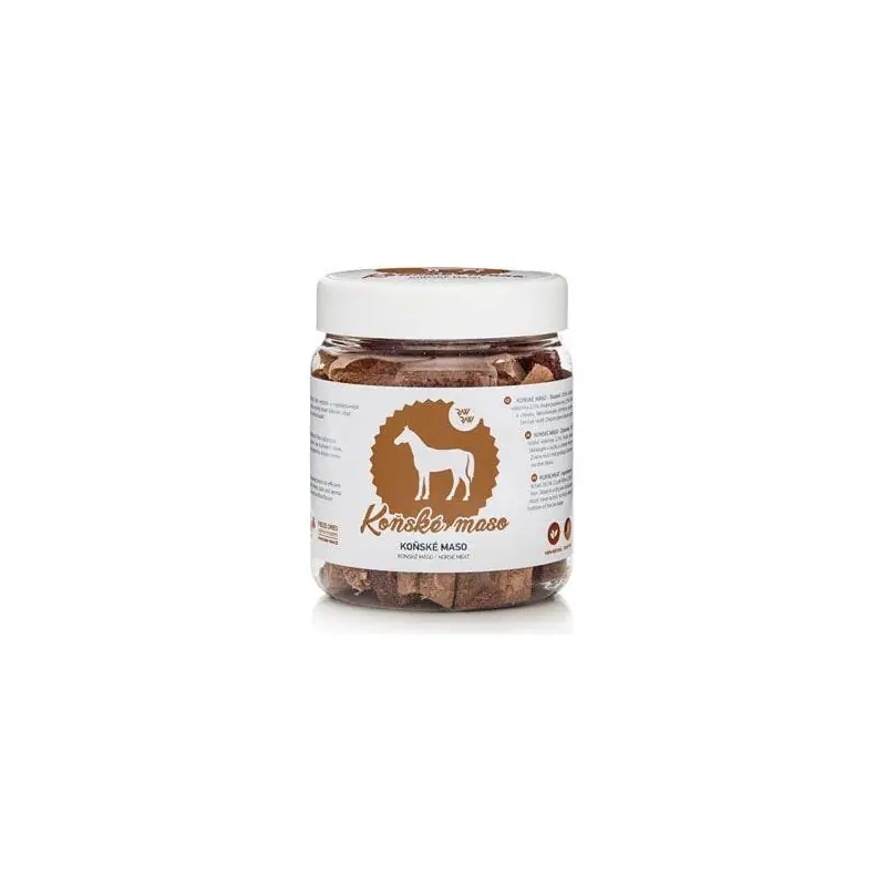 Raw Raw pochoutka mrazem sušené Koňské maso 80g Expresní Doručení