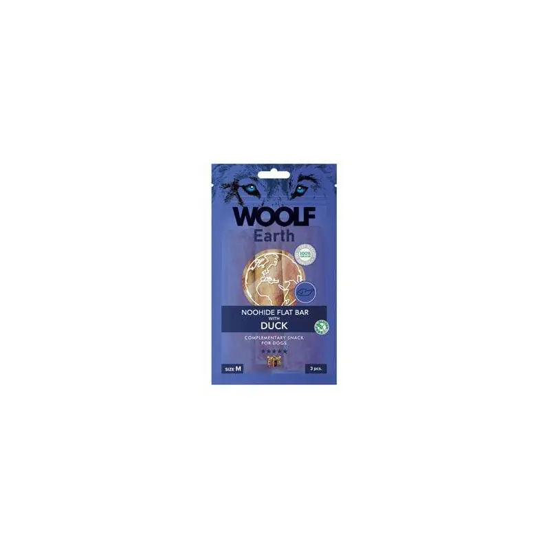 Nejlepší Cena Woolf pochoutka Earth NOOHIDE M Duck 90g