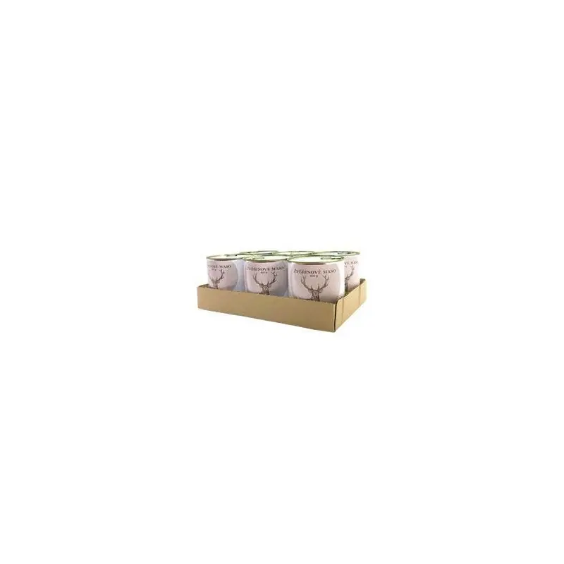 Bezpečná Platba BOHEMIA Zvěřinové maso ve vlastní šťávě SIX PACK6x800g