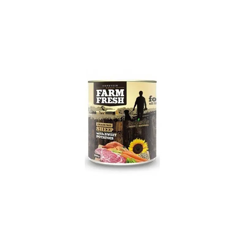 Farm Fresh Dog Sheep with Sweet Potatoes konzerva 400g Víkendová Akce