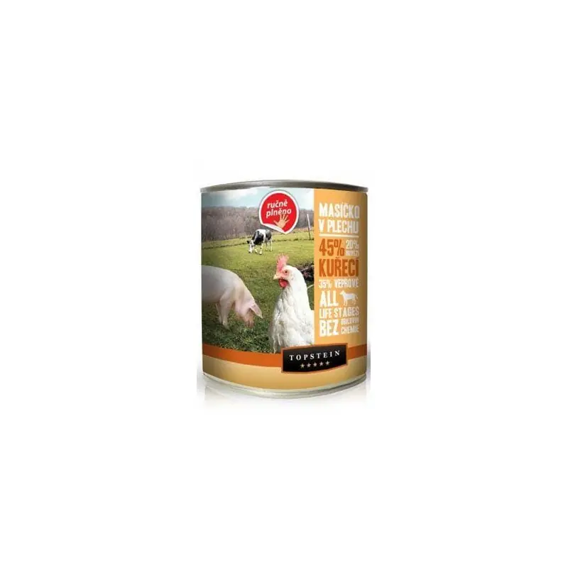Topstein Masíčko v plechu - kuřecí 800g Kup Teď