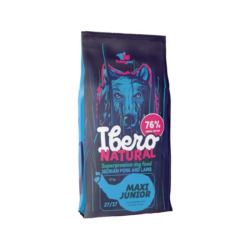 Akční Cena Ibero NATURAL dog Maxi Junior Pork & Lamb 3kg