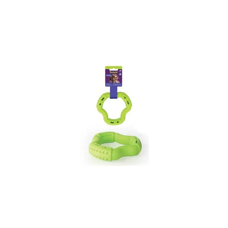 Hit Sezóny Hračka pes Aroma Triangle pamlskovník, zelený 14,5cm