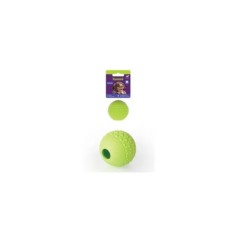 Hračka pes Aroma Míček vzorovaný, 6,5cm Novinka