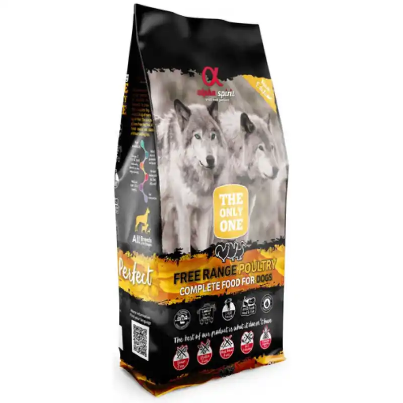 Akce Alpha Spirit The Only One Dog Poultry 12kg