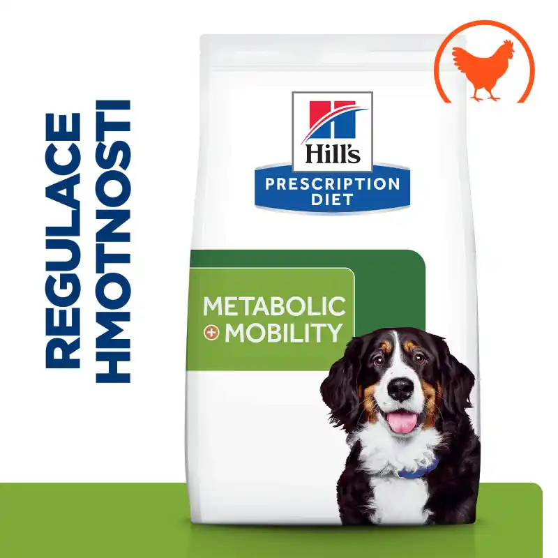Hill‘s PD Dog J/D Metabolic Mobility & Obesity Chicken 12kg Akční Cena