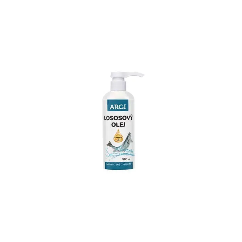Lososový olej ARGI 500ml Víkendová Akce
