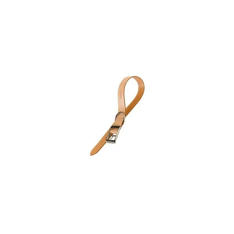 Rychlé Dodání Obojek kožený NATURAL C 27cm x 10mm, hnědý FP 1ks