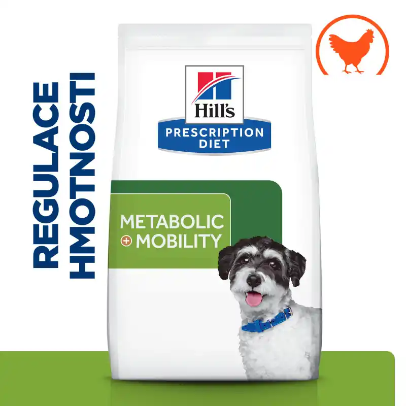 Hill‘s PD Dog J/D Metabolic Mobility & Obesity Mini Chicken 1kg Objednat Nyní