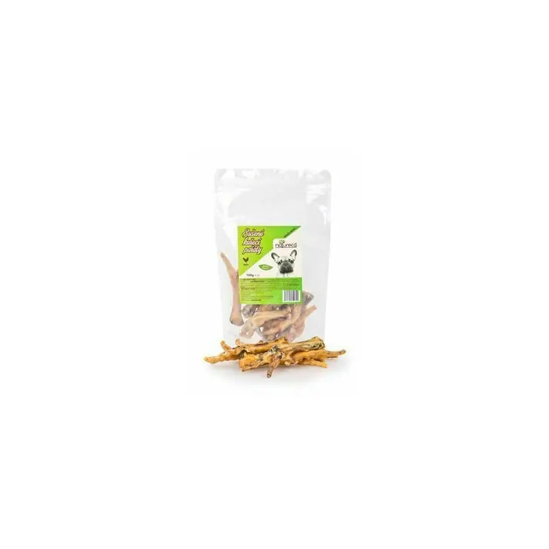 NATURECA pochoutka Kuřecí pařáty sušené 100g Originální