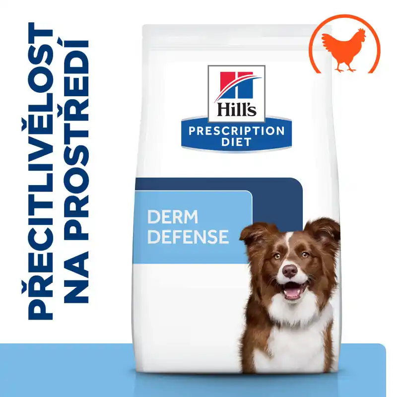 Hill‘s PD Dog Derm Defense Alergen Free Enviromental Sensitive 12kg Objednat Nyní