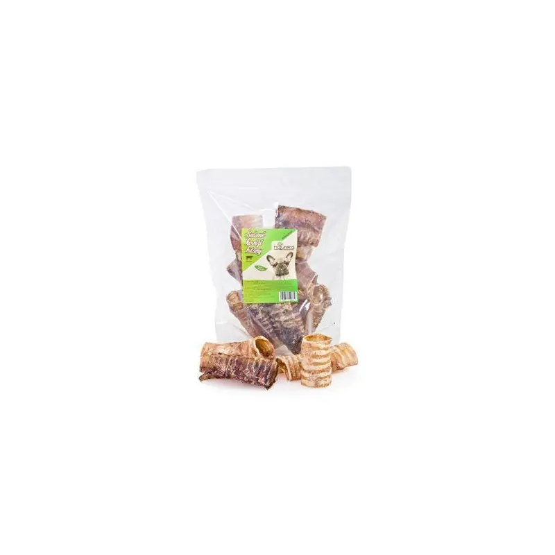 Cenově Výhodný NATURECA pochoutka Hovězí hrtany sušené krátké 1kg