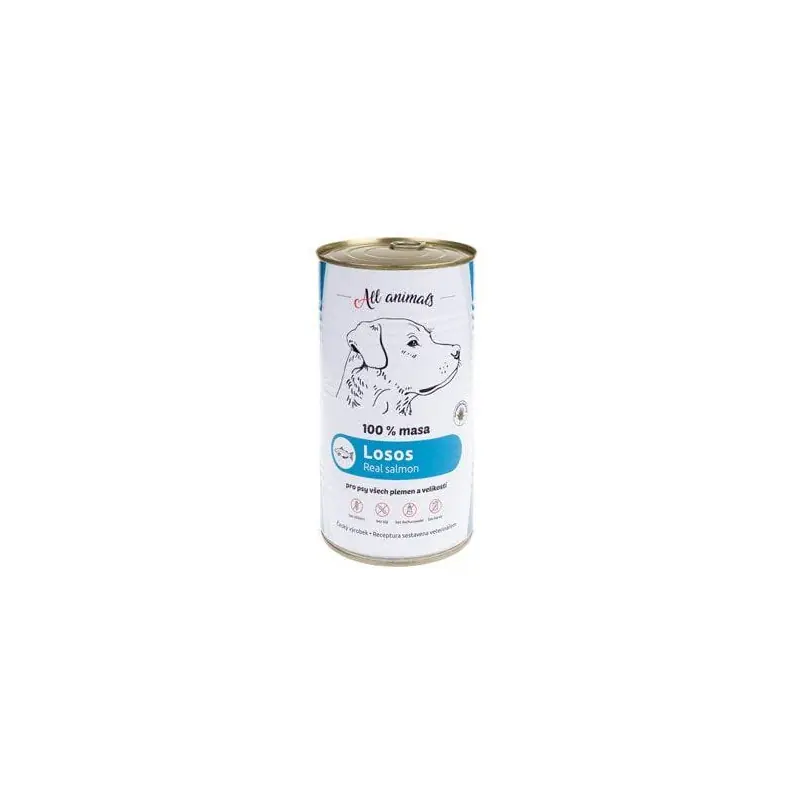 Nejlepší Volba All Animals DOG losos mletý 1200g