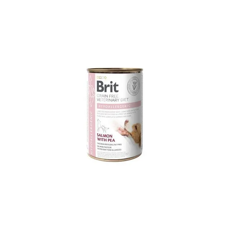 Brit VD Dog GF konz. Hypoallergenic 400g Přímo Od Výrobce