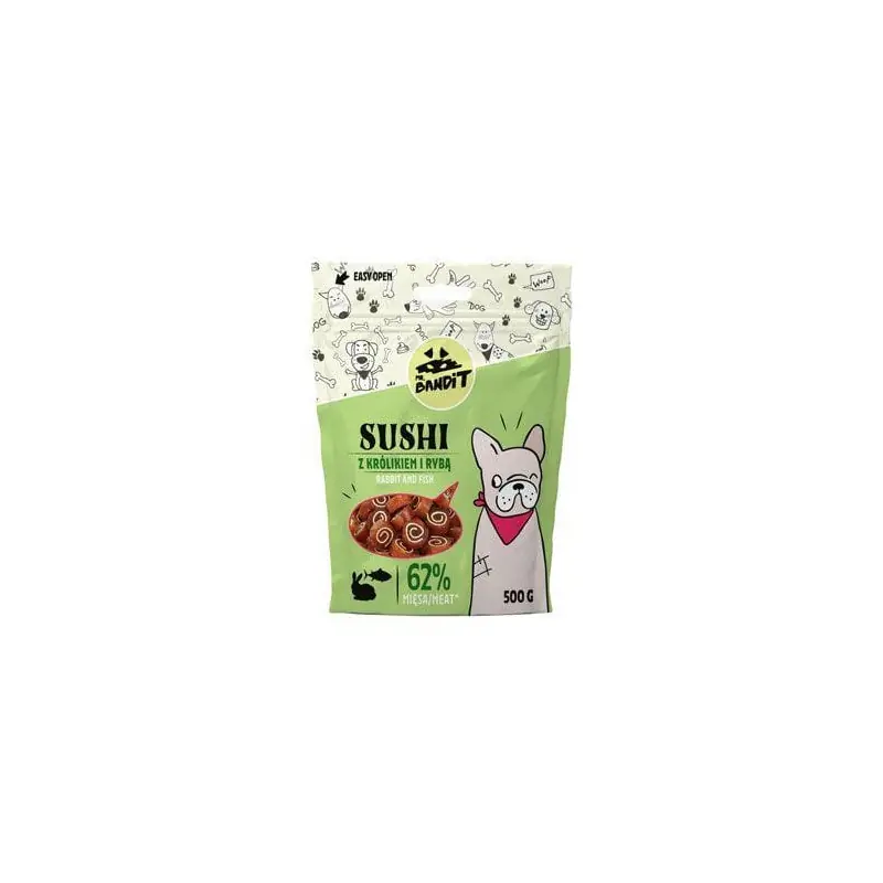 Mr.Bandit pochoutka SUSHI králík a ryba 500g Tovární Cena