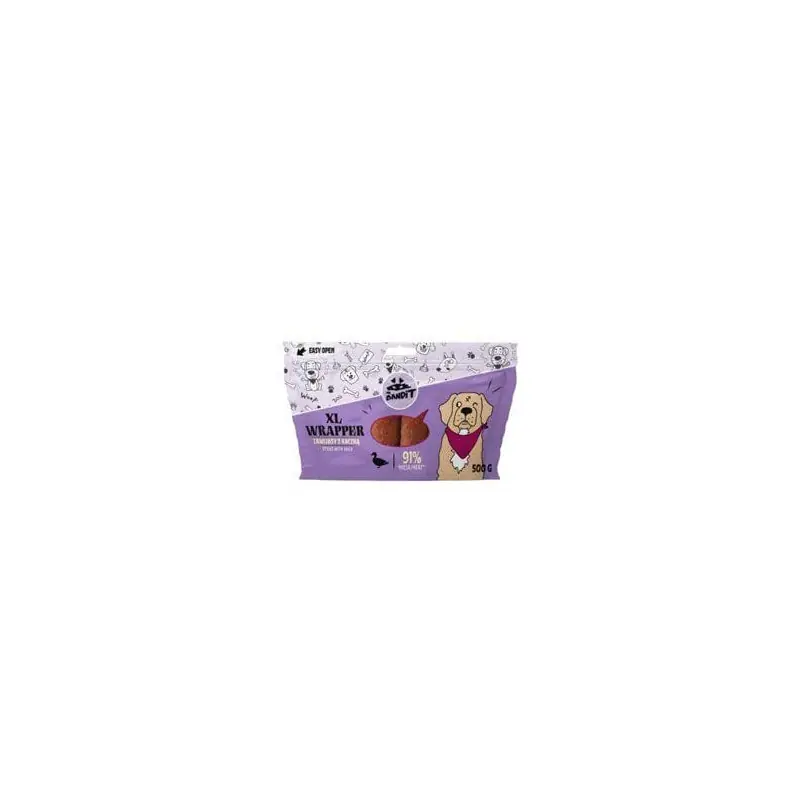 Mr.Bandit pochoutka WRAPPER XL kachna 500g Vrácení Zdarma
