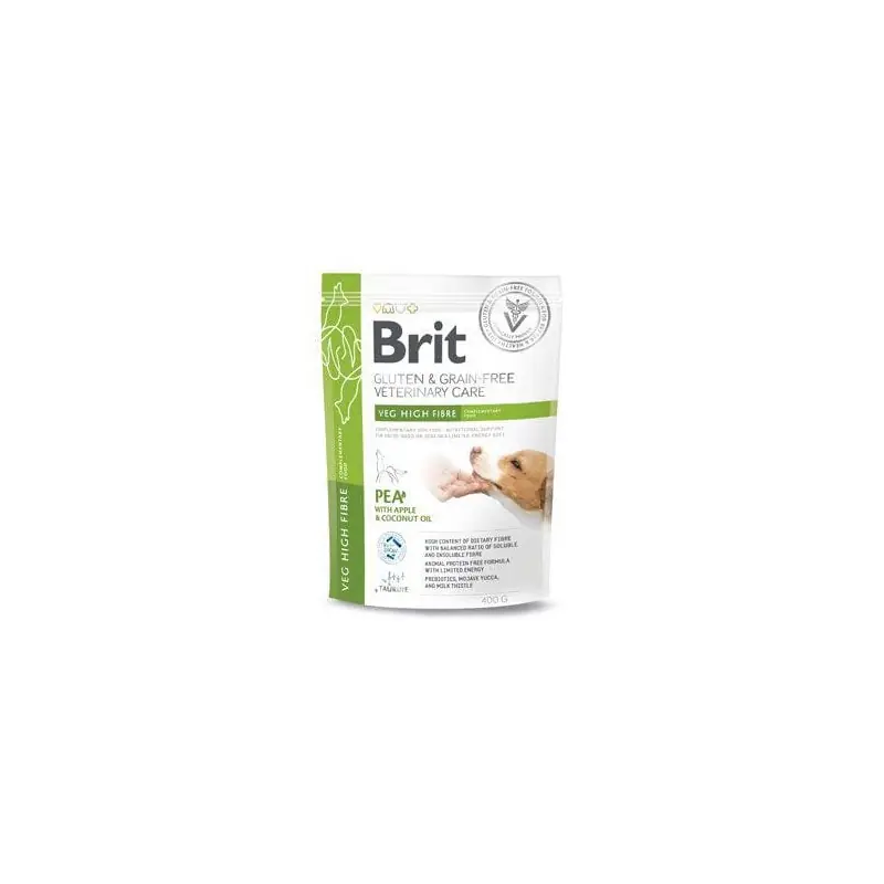 Brit VD Dog GF Veg High Fibre 400g Výprodej