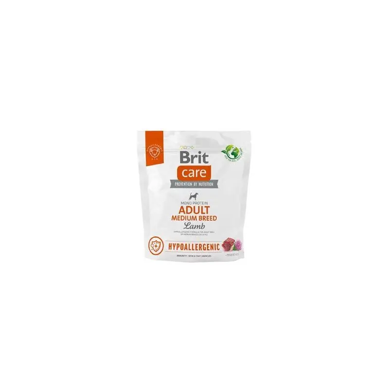 Brit Care Dog Hypoallergenic Adult Medium Breed 1kg Pouze Dnes