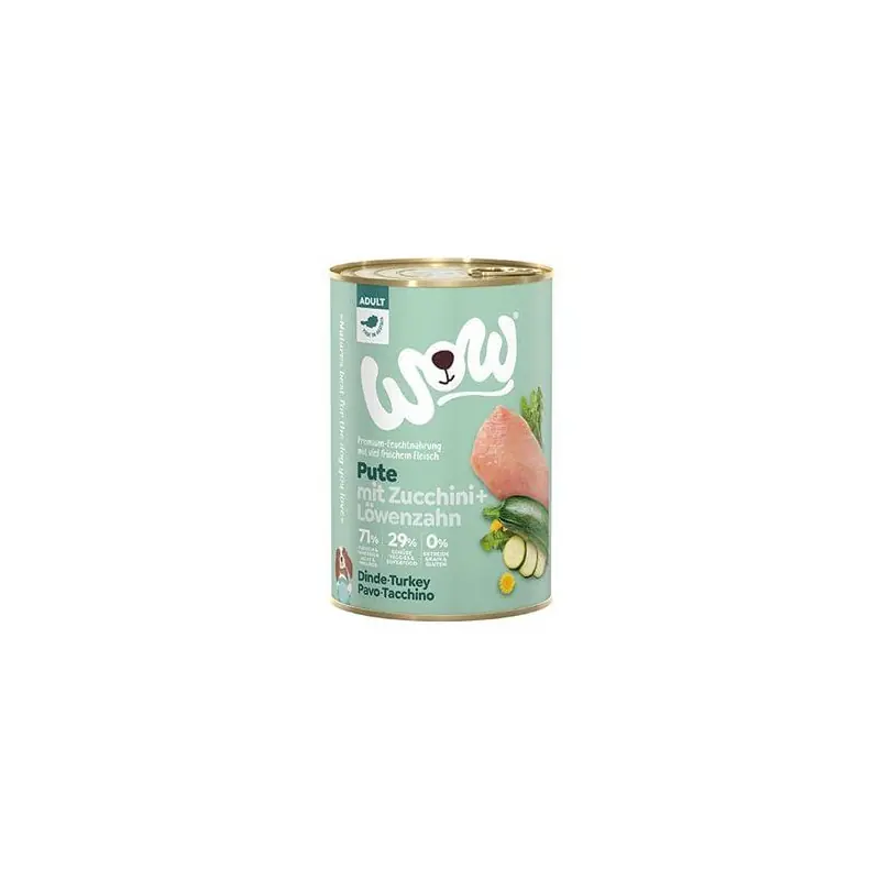 Must-Have WOW konzerva Krocan s cuketou Adult 400g