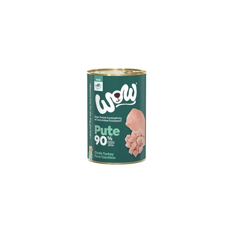 Top Prodej WOW konzerva PUR Krocan monoprotein 400g
