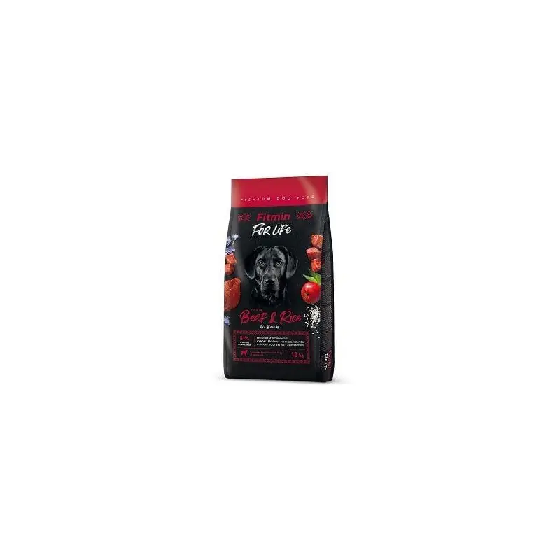 Fitmin Dog For Life Beef & Rice NEW 12kg Sezónní Sleva