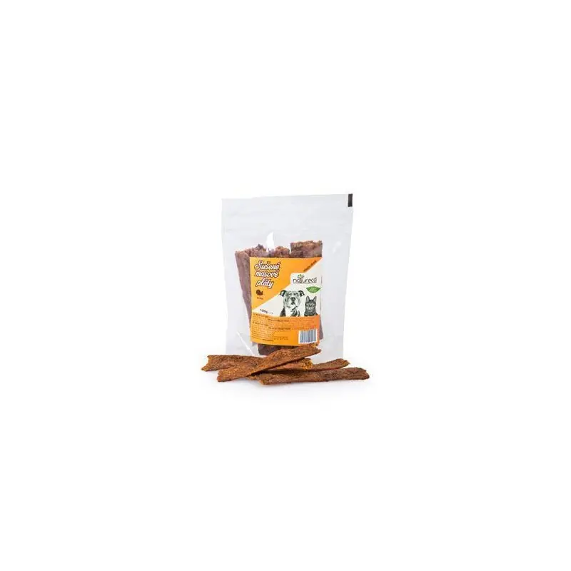 NATURECA pochoutka Masové pláty Krůta, 100%maso 100g Akce