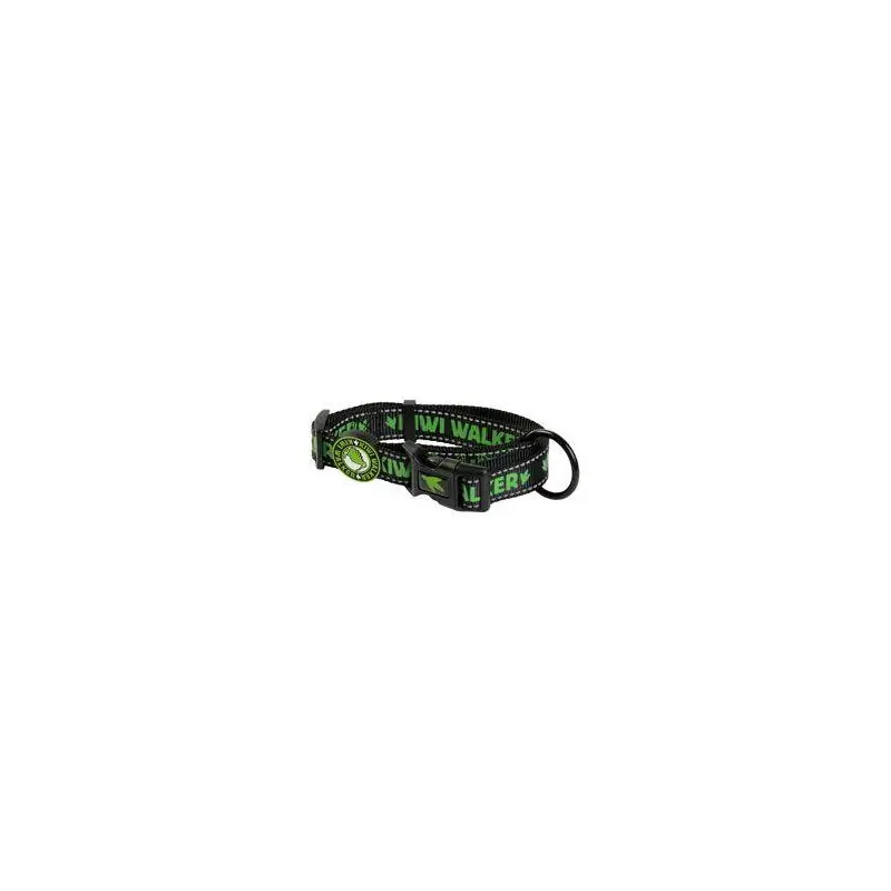 Obojek nylon 42-55/2,5cm zelená Kiwi Super Cena