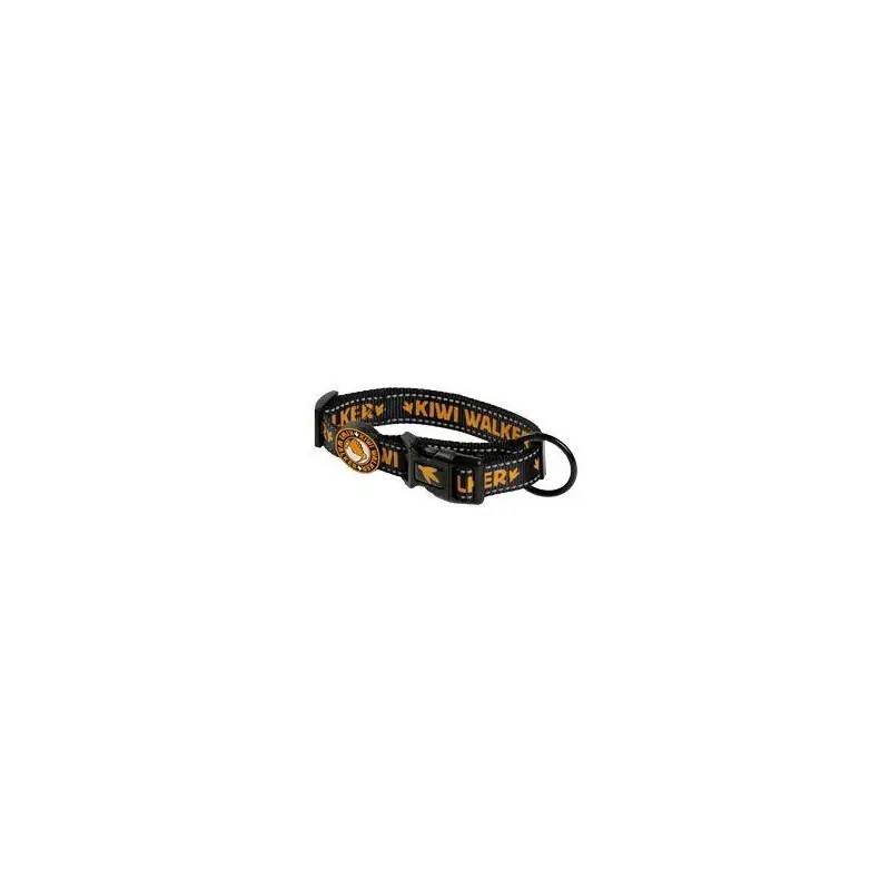 Obojek nylon 32-45/2cm oranžová Kiwi Finální Výprodej