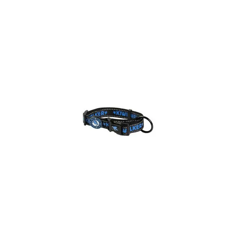 Nová Kolekce Obojek nylon 52-65/3cm modrá Kiwi