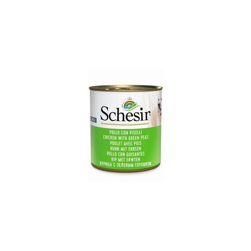 Schesir Dog konz. Adult kuře/hrášek 285g Aktuální
