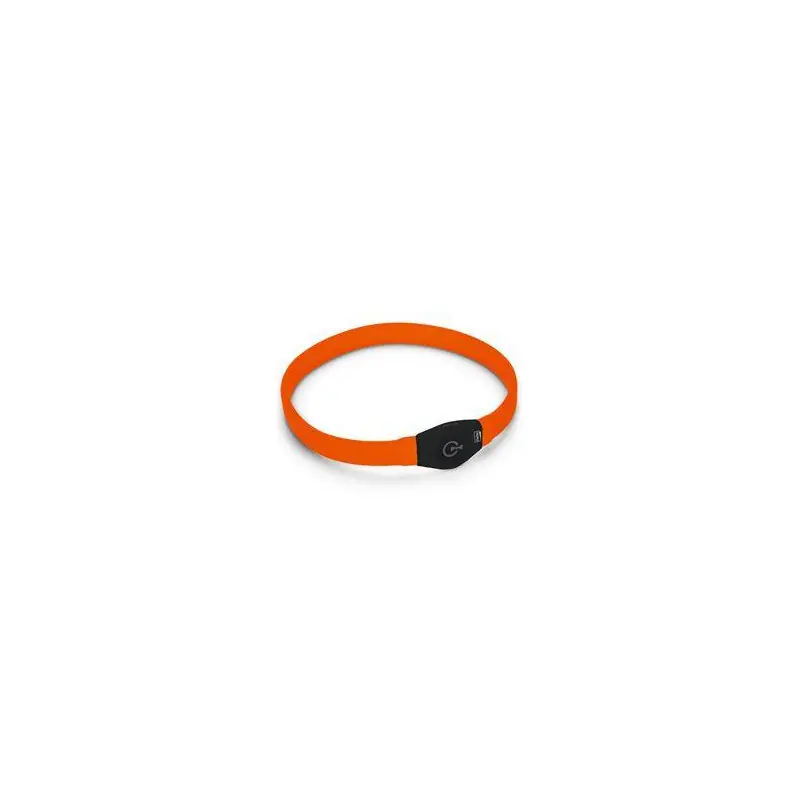 Obojek Visio Light LED USB nabíjecí oranžový 65cm KAR Novinka