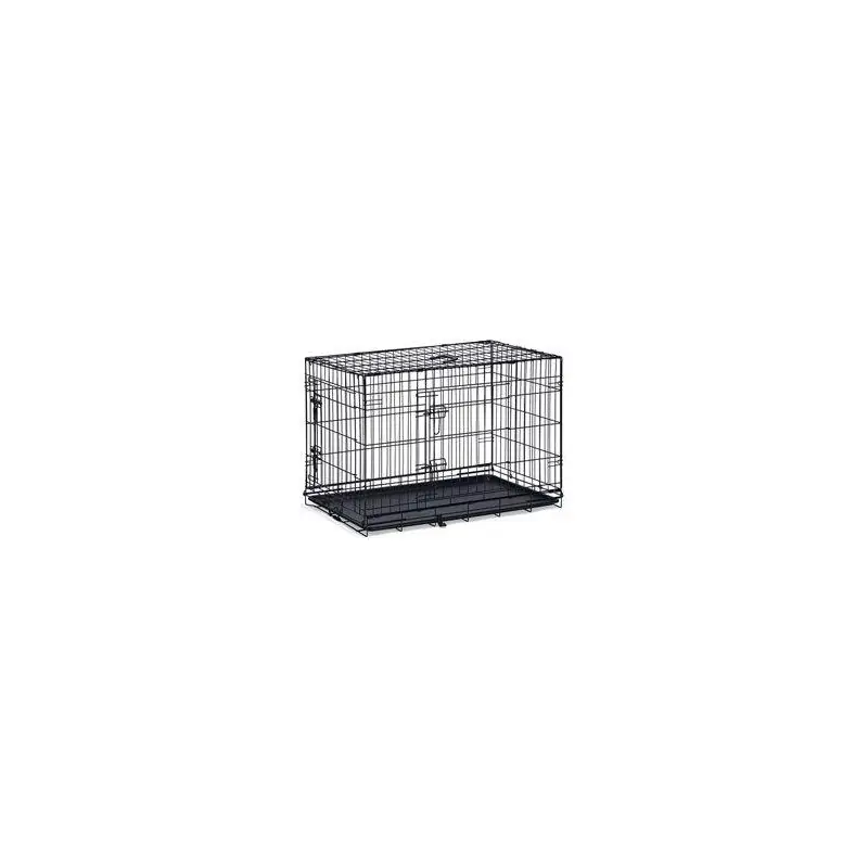 Originální Klec Bench drátěná dva vchody 92x57x63cm černá KAR