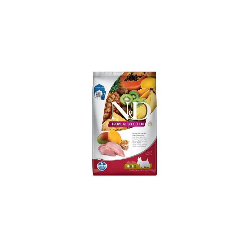 Odeslání Ihned N&D TROPICAL SELECTION DOG Adult Mini Chicken 5kg