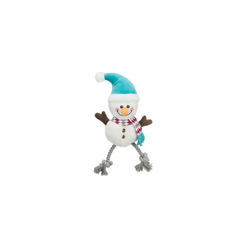 Vánoční hračka Xmas SNOWMAN plyš/bavlna 41cm Bezpečná Platba