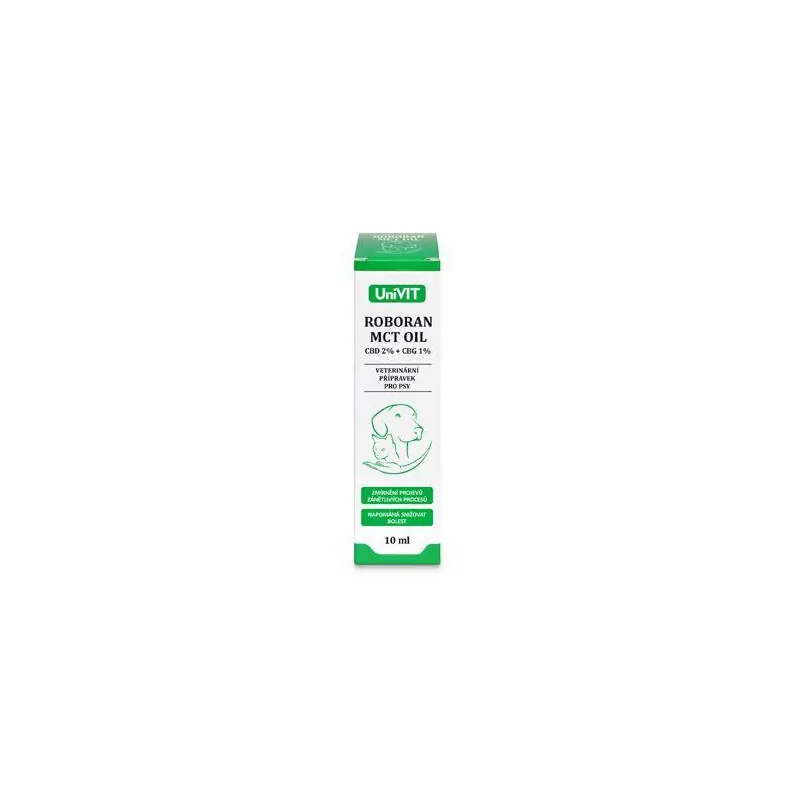Roboran MCT olej CBD 2%+CBG 1% 10ml Značkový