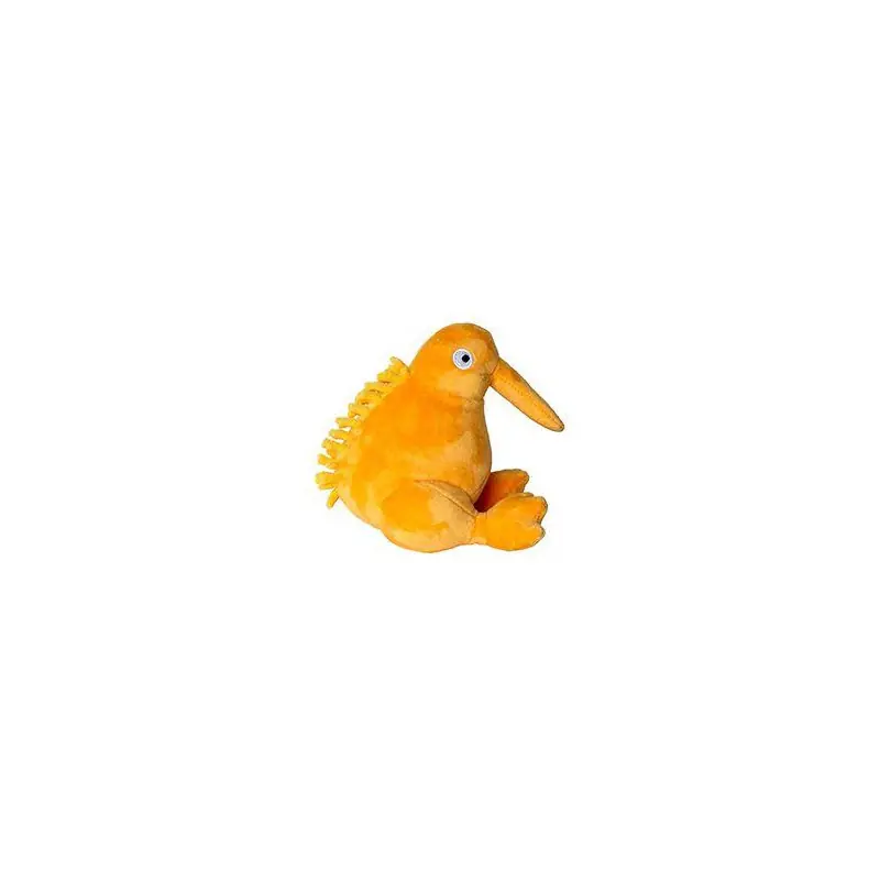 Hračka pes PLUSH plyš,pískací,oranžová 16cm Kiwi Novinka