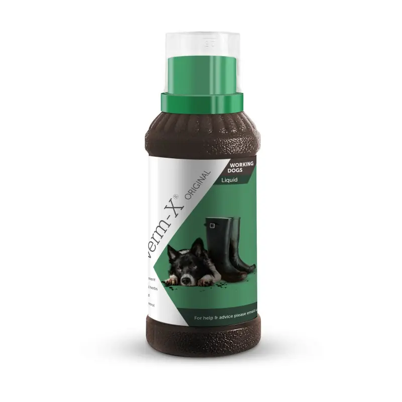 Kup Teď Verm-X Přírodní tekutina proti střevním parazitům pro psy 500ml