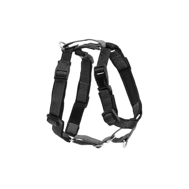 Časově Omezené PetSafe postroj pro psy 3v1, Harness and Car Restraint, černá, M