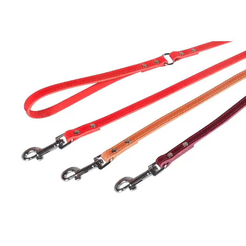 Karlie vodítko kožené, hnědé, velikost 100cm x 18mm Bezpečná Platba