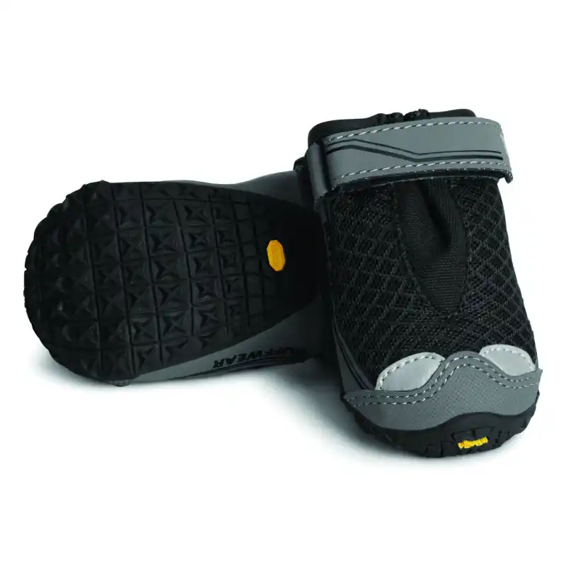 Dokud Zásoby Vydrží RUFFWEAR Grip Trex Outdoorová obuv pro psy Obsidian Black XXXXS