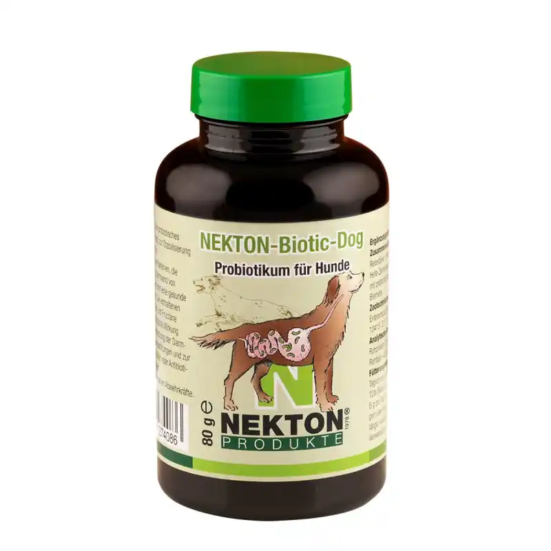 Bezpečná Platba Nekton Biotic Dog - probiotika pro psy 80g