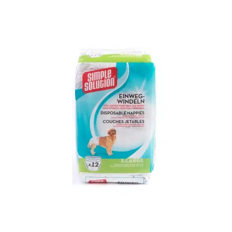 SIMPLE SOLUTION Pleny pro psy 12ks XL Dokud Zásoby Vydrží