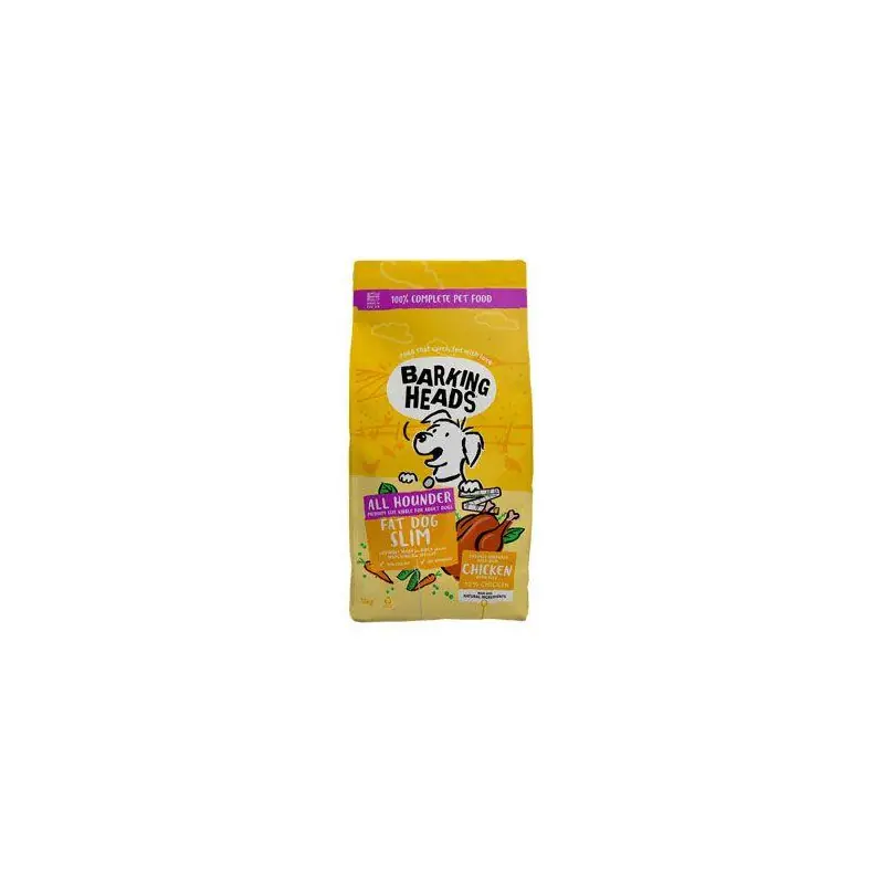Značkový BARKING HEADS All Hounder Fat Dog Slim Chick 12kg