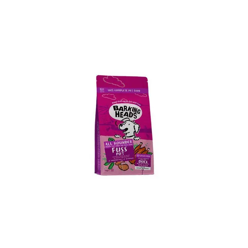 BARKING HEADS All Hounder Fuss Pot Duck 2kg Super Cena
