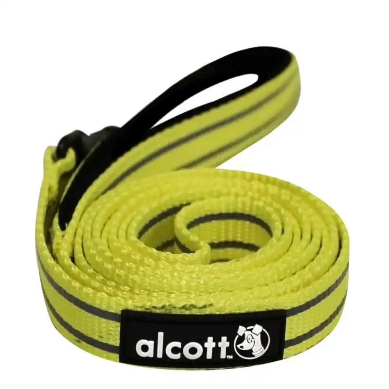 Alcott Reflexní vodítko pro psy žluté velikost L Nejprodávanější